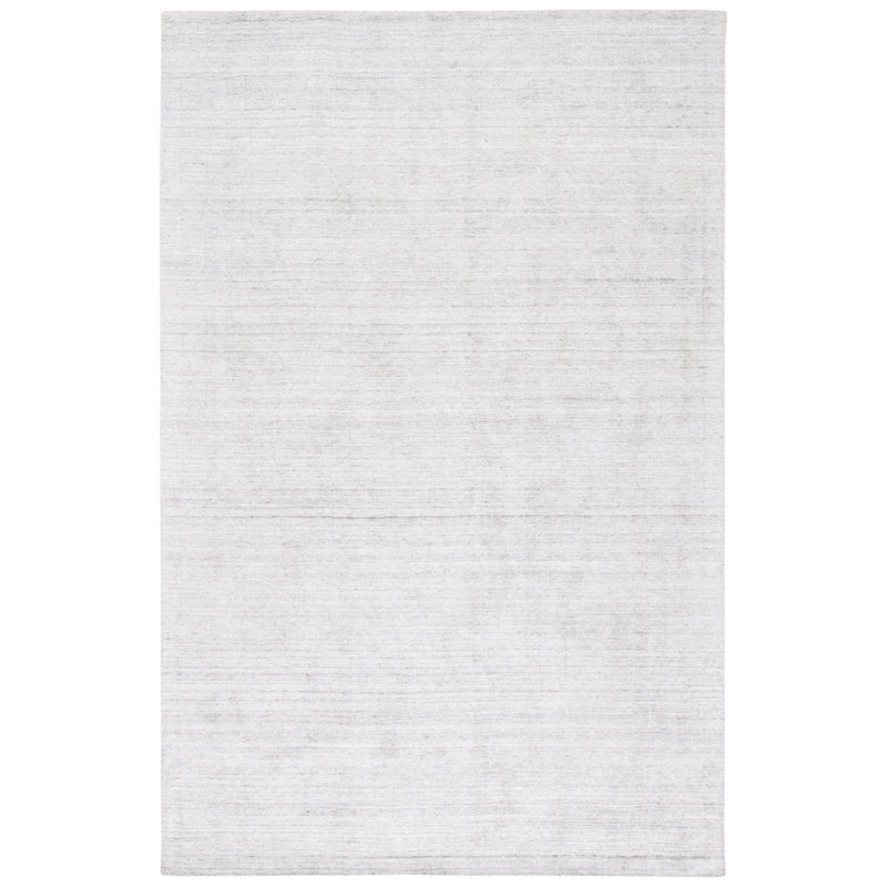 Latitude Run® AbbieLei Handmade Light Gray Rug & Reviews Wayfair